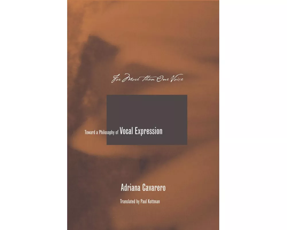 For More Than One Voice