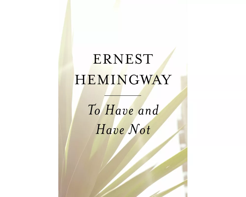 To Have and Have Not