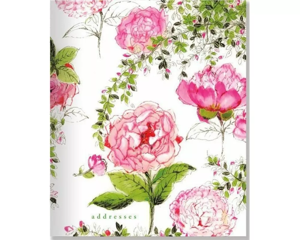 Rose Garden Lg Addr Bk