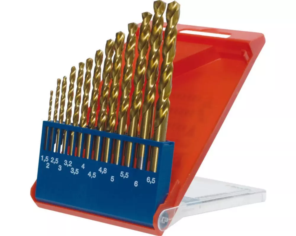 kwb Bohrer-Set Titan HSS 1.5-6.5 mm 13-teilig