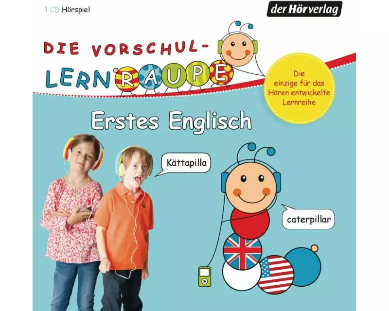 Die Vorschul-Lernraupe: Erstes Englisch