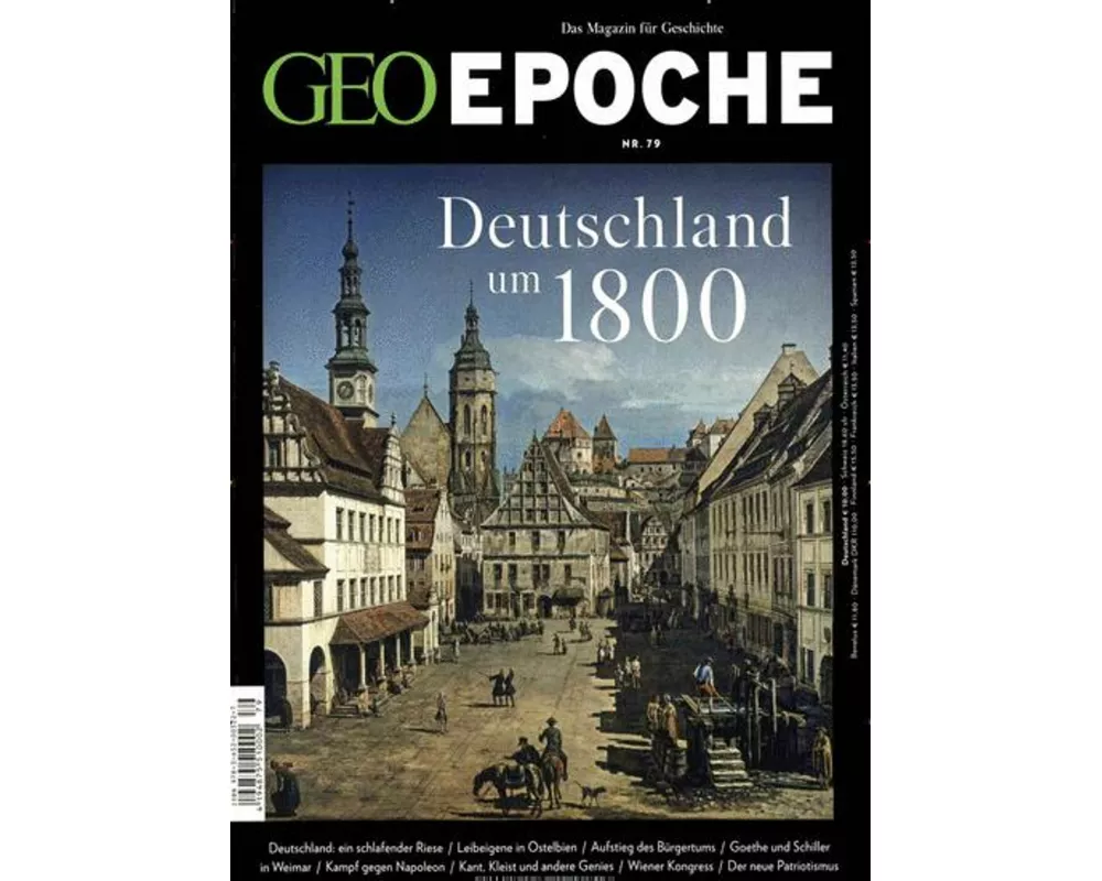 GEO Epoche 79/2016 Deutschland um 1800