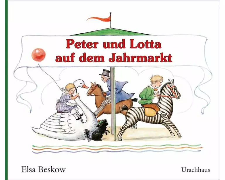 Peter und Lotta auf dem Jahrmarkt