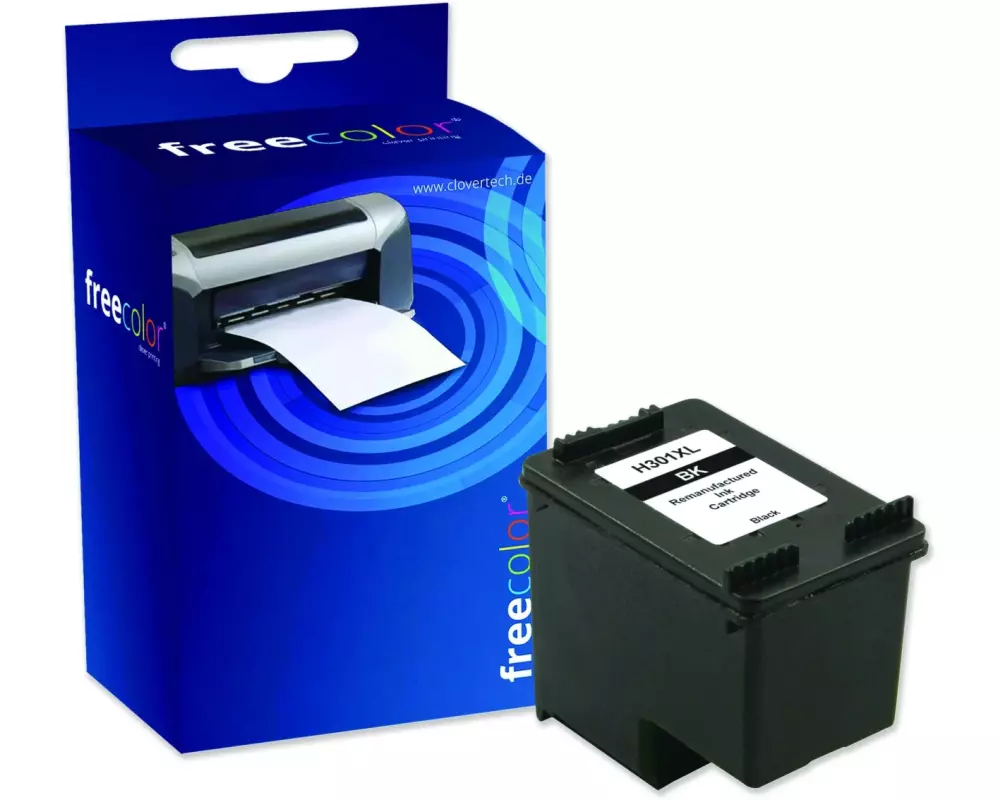Freecolor Tinte HP No. 301 Black