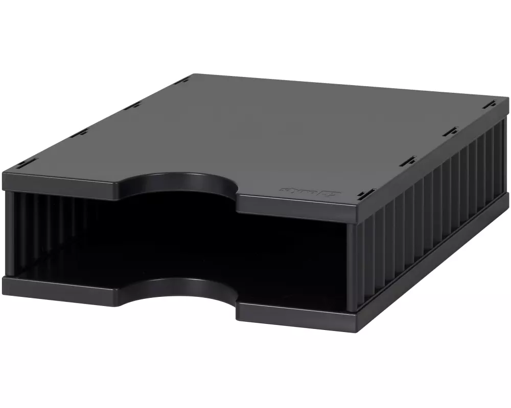 Styro Schubladenbox Styrodoc Uno Schwarz