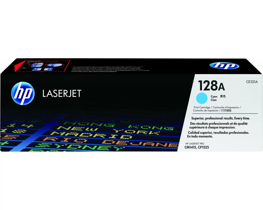HP Toner Nr. 128A (CE321A) Cyan