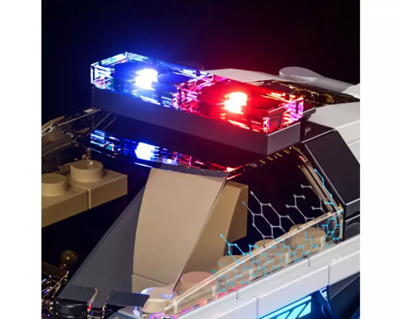 Lumibricks Police Patrol Car – Polizeiauto Klemmbaustein-Set