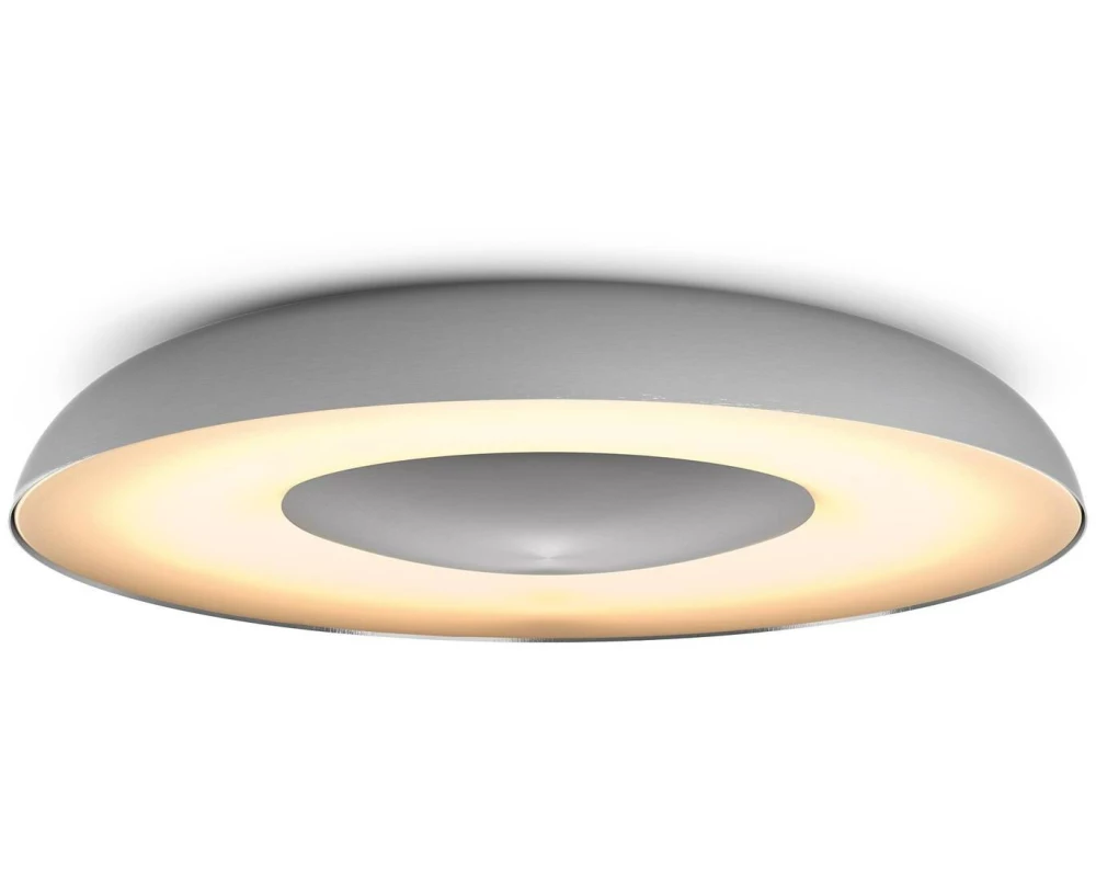 Philips Hue White Amb. Still Deckenleuchte silber 2350 lm + Dimmschalter