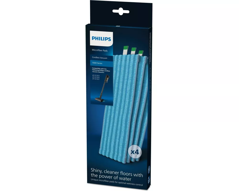 Philips Mikrofaserpads XV1670/02 4 Stück