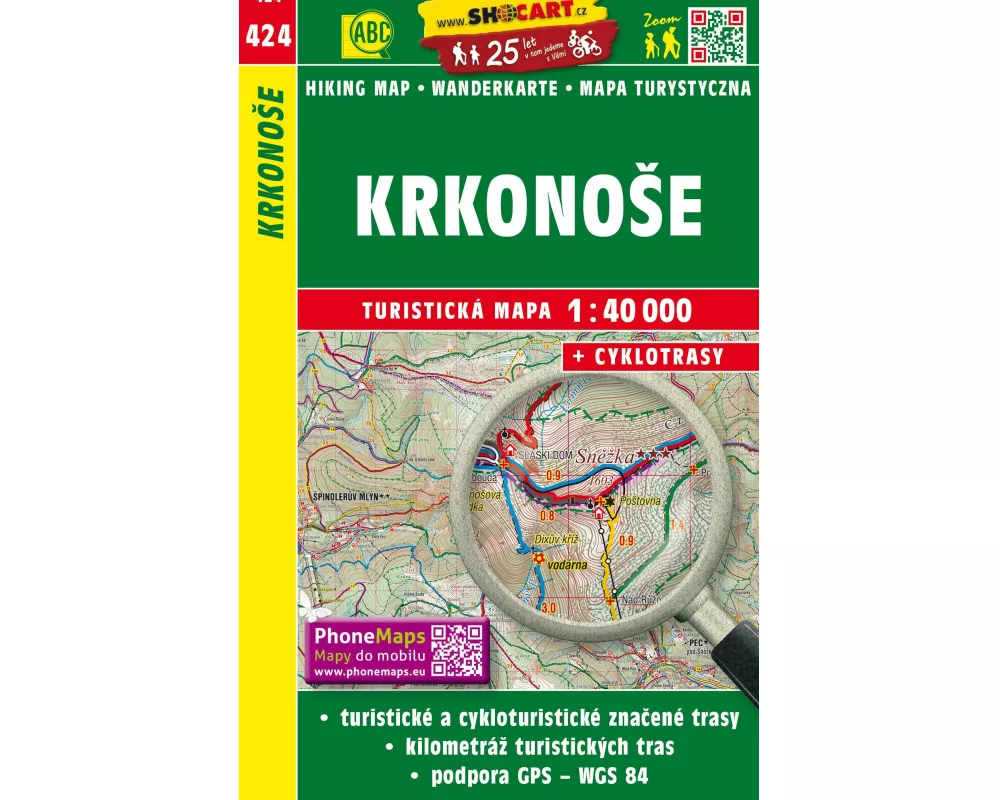 Wanderkarte Tschechien Krkonose