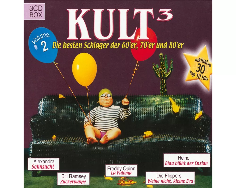 Kult3 - Die Besten Schlager Vol. 2