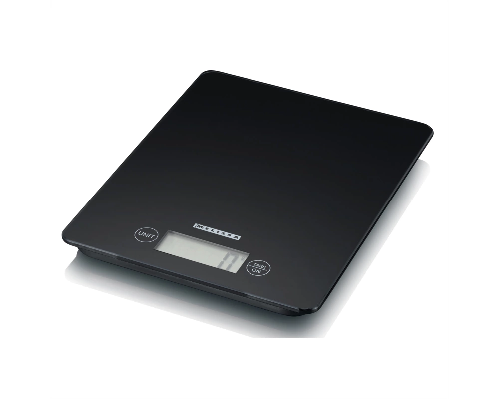 Melissa Küchenwaage 16310231, schwarz, 5 kg