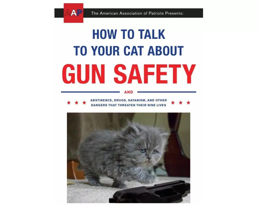How to Talk to Your Cat About Gun Safety