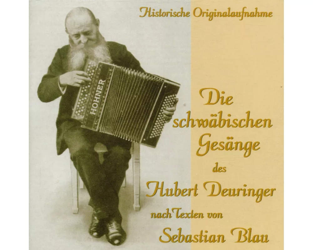 Die Schwäbischen Gesänge Des Hubert Deuringer