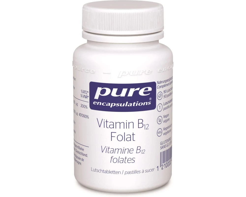 Pure Encapsulations Kapsel Vitamin B12 Folat 90 Stück