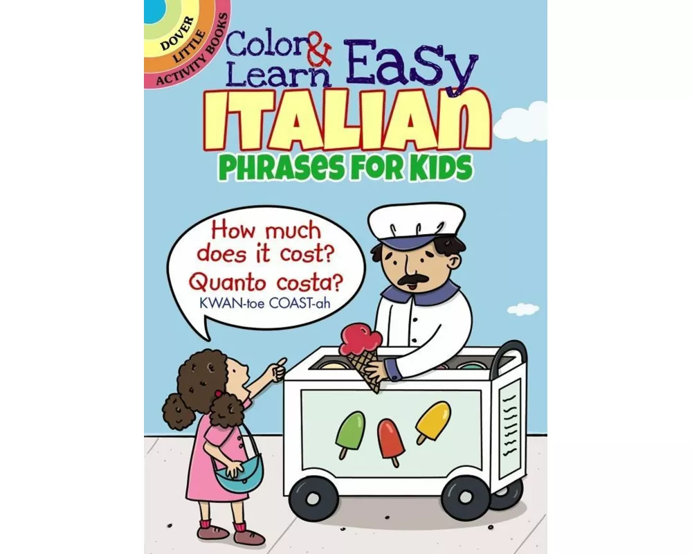 Color & Learn Easy Italian Phrases for Kids