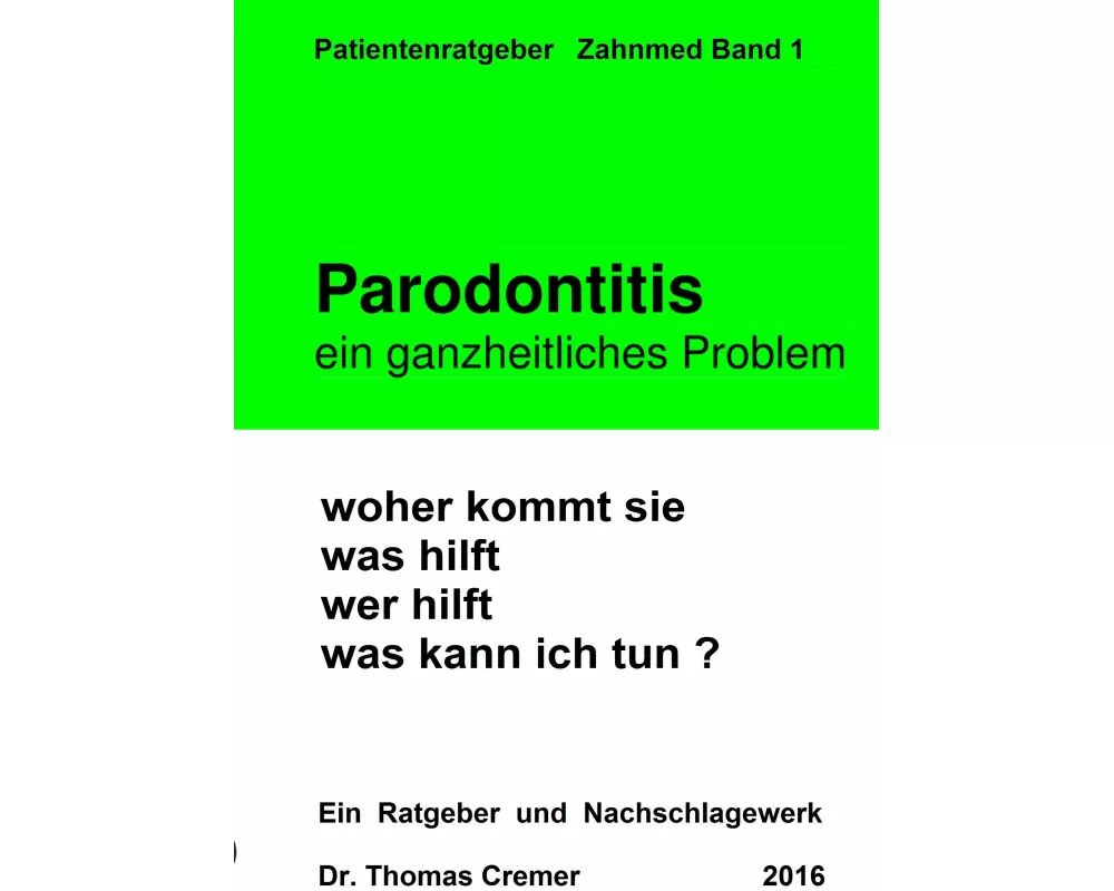 Parodontitis ein ganzheitliches Problem