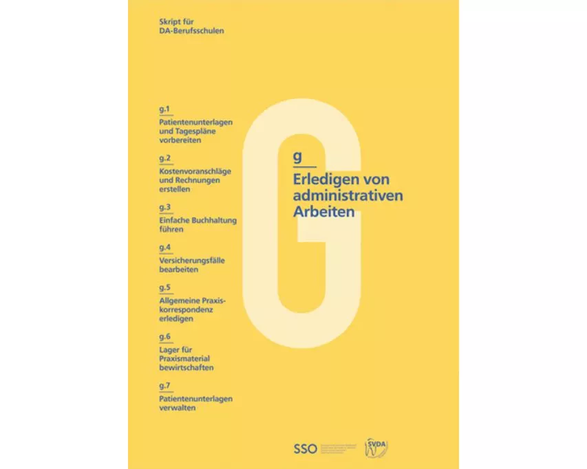 Erledigen von administrativen Arbeiten