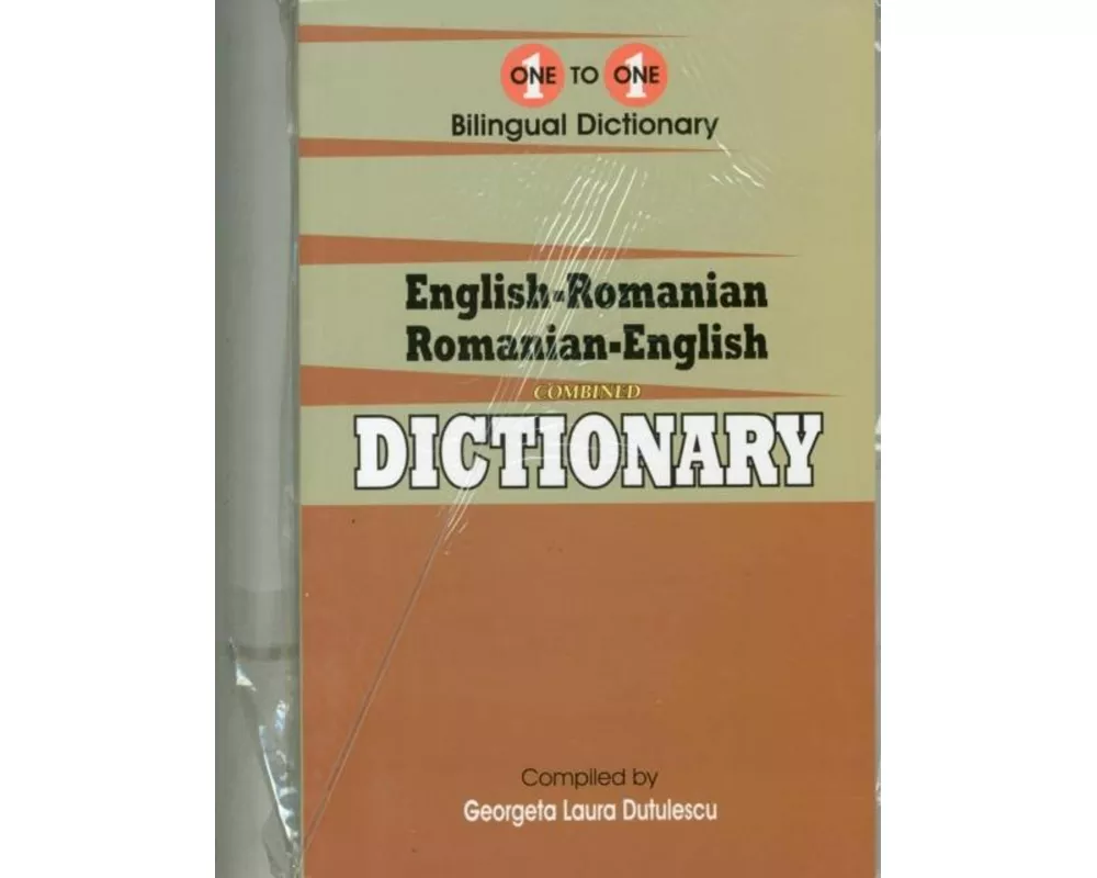 English-Romanian & Romanian-English One-to-One Dictionary