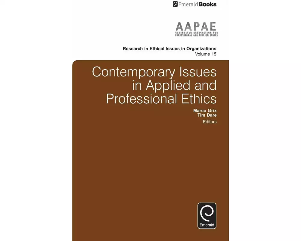 Contemporary Issues in Applied and Professional Ethics