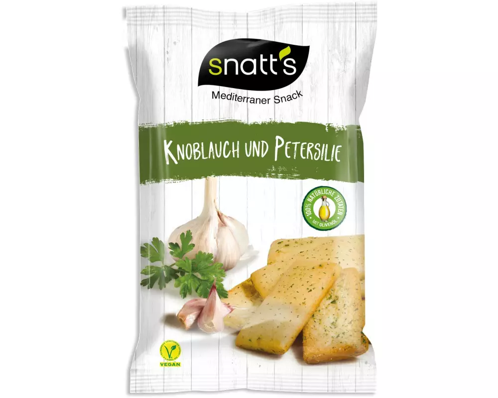 Snatt's Brotsnack Knoblauch & Petersilie 120 g