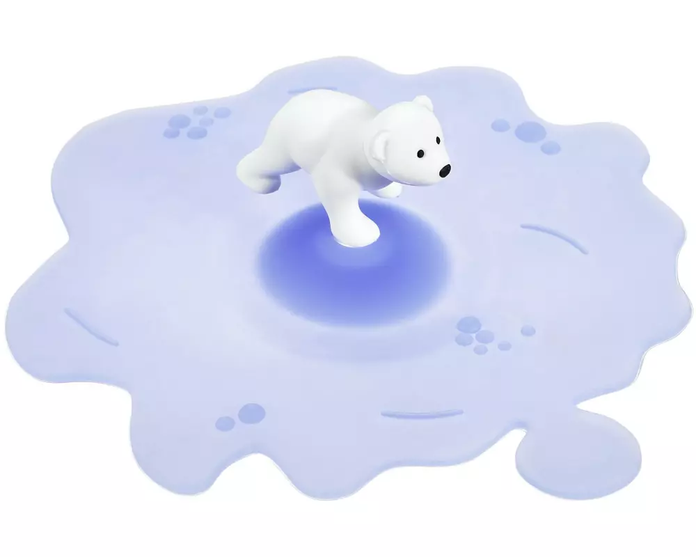Lurch Glasabdeckung Mein Deckel Arctic Eisbär, Ø 10.5 cm