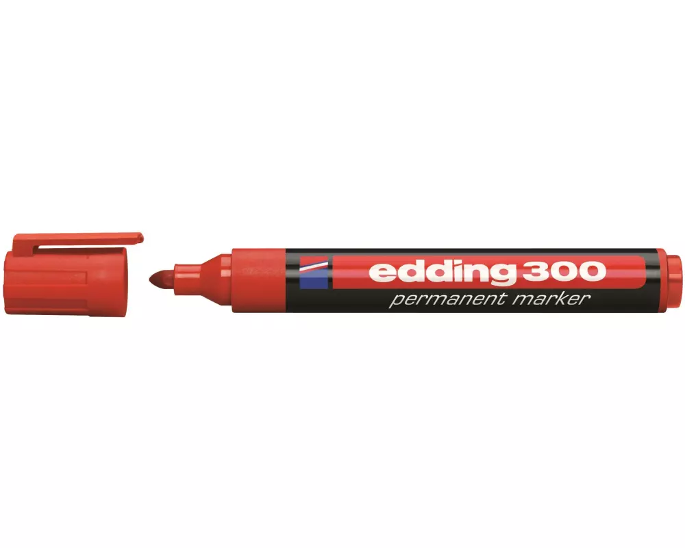 edding Permanent-Marker 300 Rot