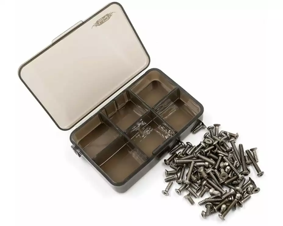 Yeah Racing Schraubenbox Titanium Tamiya Avante