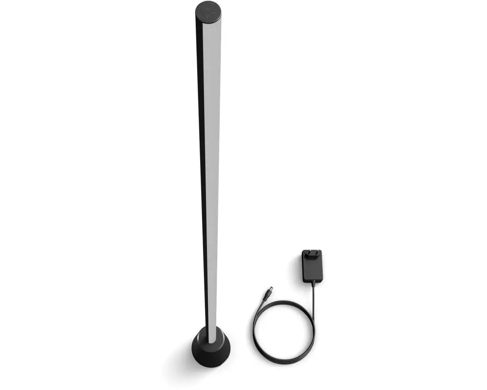 Philips Hue Stehleuchte smart Play Gradient 135 cm Schwarz Kunststoff
