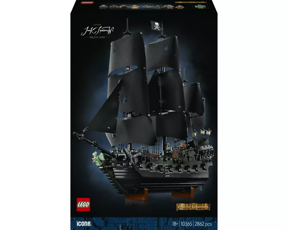 LEGO Icons Captain Jack Sparrows Piratenschiff 10365