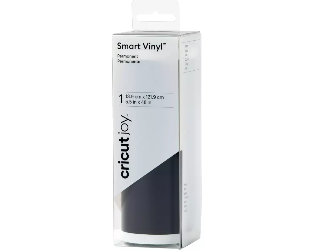 Cricut Vinylfolie Joy matt Schwarz