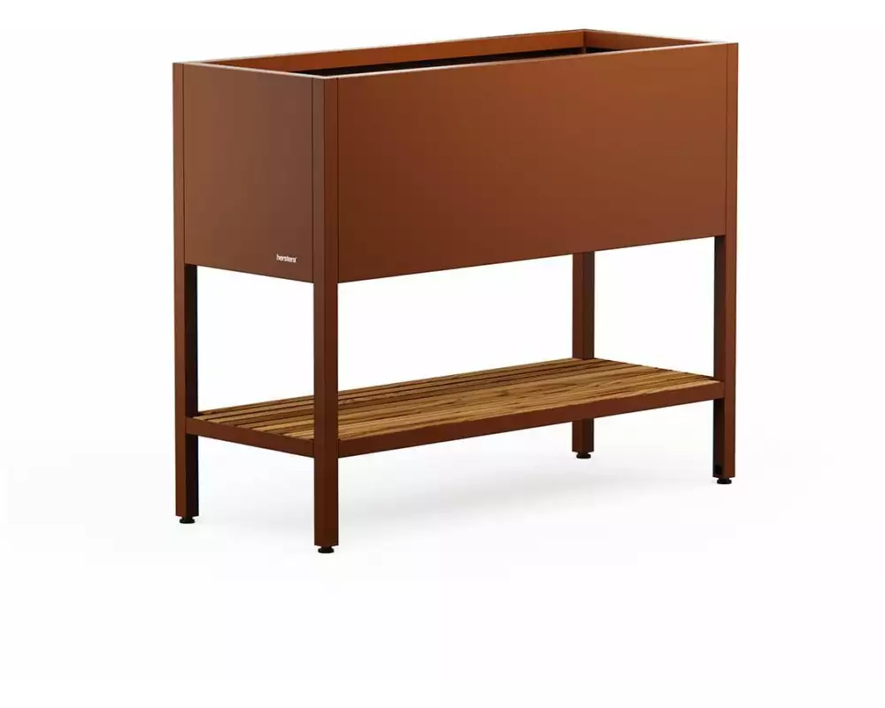Herstera Pflanzentisch Deco Grow Table 100 x 40 x 80 cm, Braun