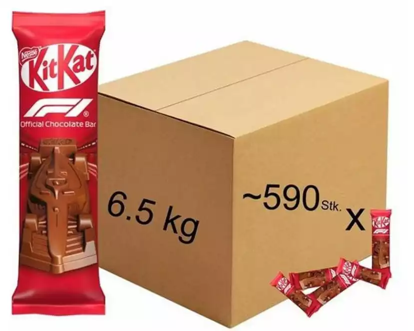 Nestlé Snacks Riegel Kit Kat Icon cars F1 Bulk 6500 g