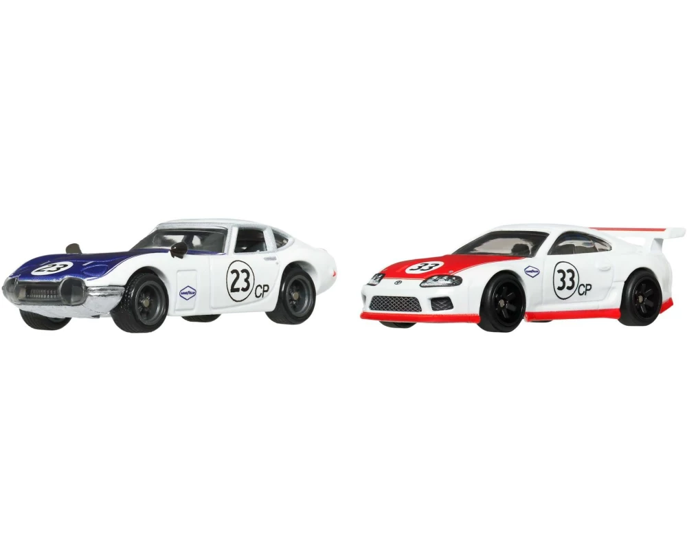 Hot Wheels Action Cars Premium Car Culture 2er-Pack – Ford/Toyota