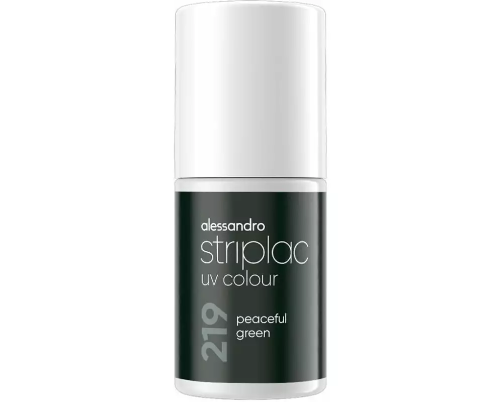 alessandro Nagellack Striplac UV Colour 219 Peaceful Green