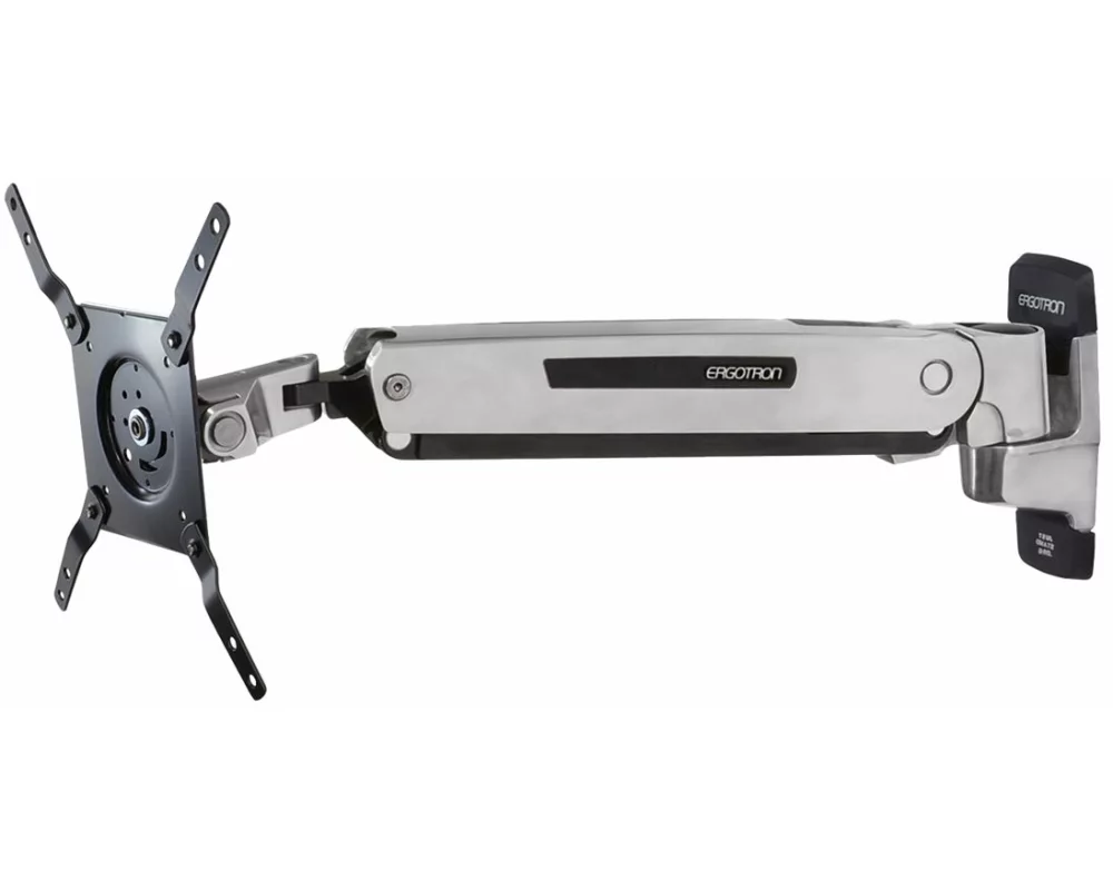 ERGOTRON wall mount, Interactive Arm LD, adjustable 51cm, 42 inch, 3,2-11,3kg, lift, pan, tilt, rotate