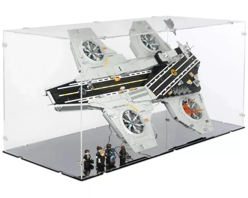 iDisplayit Acryl-Display & 2in1-Ständer LEGO 76354 Helicarrier