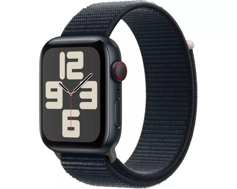 Apple Watch SE 2023 44 mm LTE Alu Sport Loop Mitternacht