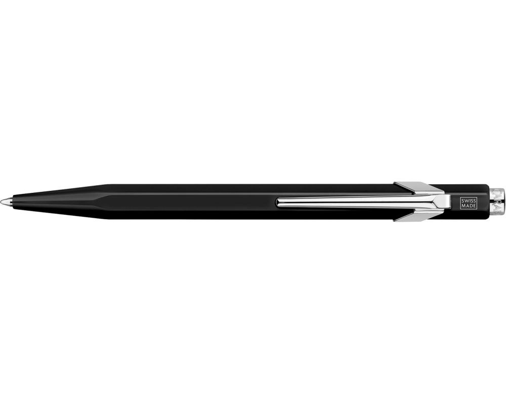 CARAN D'ACHE Kugelschreiber 849 Pop Line 849.509 schwarz matt, mit Metalletui