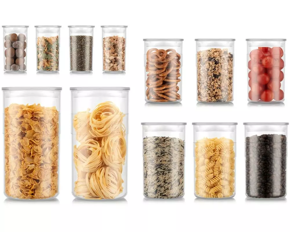 Bodum Vorratsdose 12er Set Presso Transparent