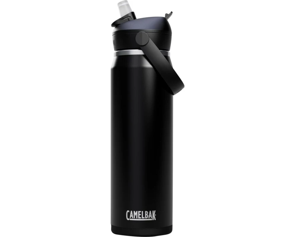 CamelBak Thermosflasche Thrive Flip Straw V.I. 750 ml, Schwarz