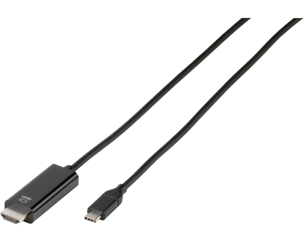 VIVANCO USB Type-C HDMI Kabel 1,5 m 45512 CC UC HD 15