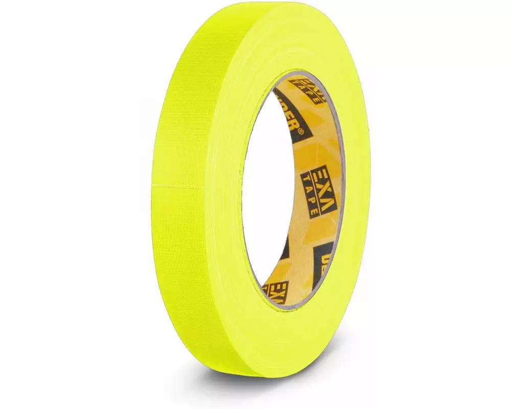 Defender Gewebeband Exa-Tape 19 mm x 25 m, Neongelb
