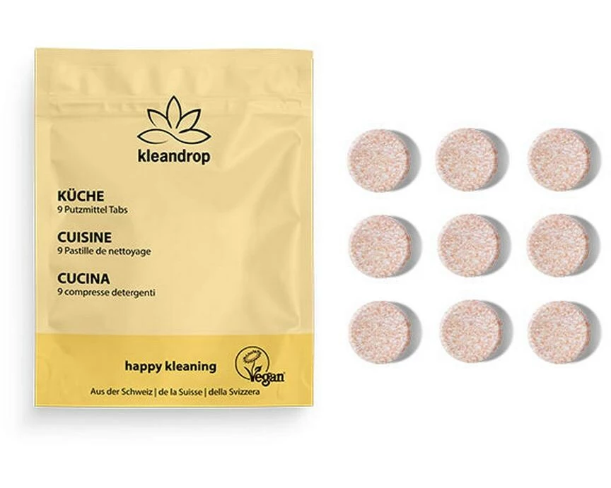 kleandrop Küchenreiniger Nachfüllpackung 9 Stück