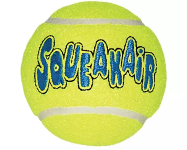 Kong Hunde-Spielzeug Air Squeaker Tennis Ball 10 cm