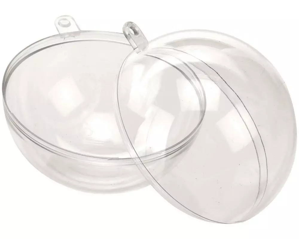 Glorex Kunststoff-Kugel 1 Stück, 6 cm