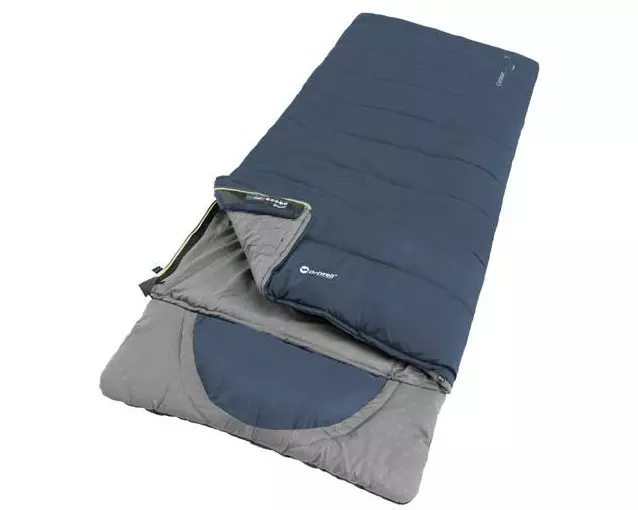 Outwell Schlafsack Contour Lux Polyester, Dunkelblau