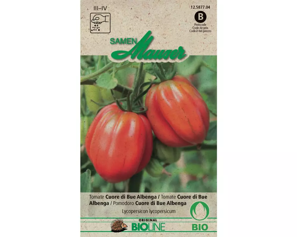 Samen Mauser Samen Tomate Cuore di Bue Albenga