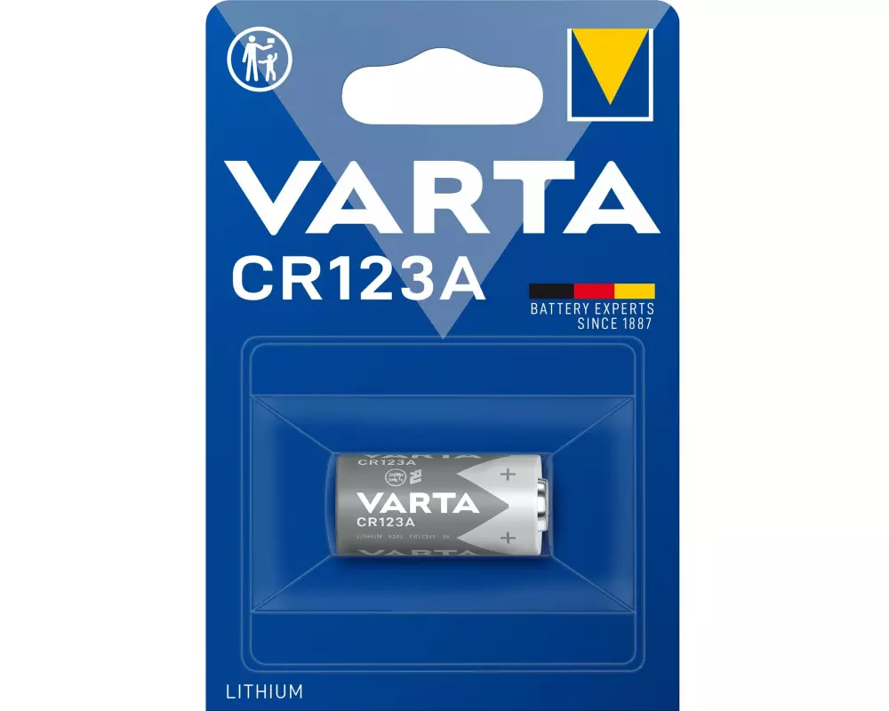 Varta Photobatterie CR123A , 1 Stück