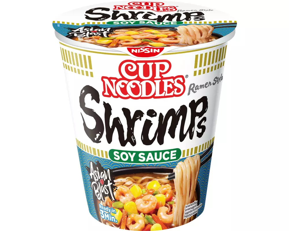 Nissin Food Cup Noodles Shrimps 63 g